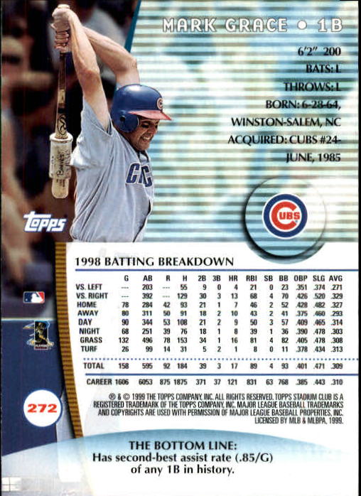 1999 Stadium Club Baseball Part 2 Main Set Card #252-355 - Picture 43 of 207