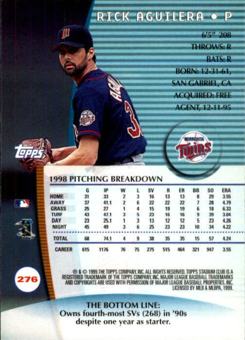 1999 Stadium Club Baseball Part 2 Main Set Card #252-355 - Picture 49 of 207
