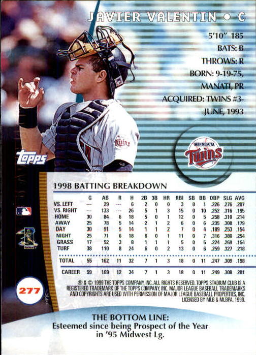 1999 Stadium Club Baseball Part 2 Main Set Card #252-355 - Picture 51 of 207
