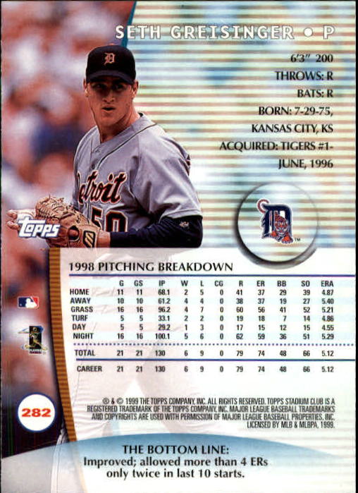 1999 Stadium Club Baseball Part 2 Main Set Card #252-355 - Picture 61 of 207