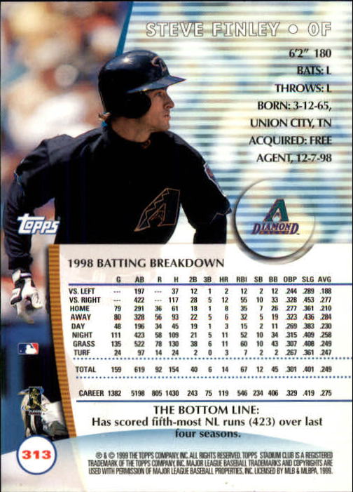 1999 Stadium Club Baseball Part 2 Main Set Card #252-355 - Picture 123 of 207
