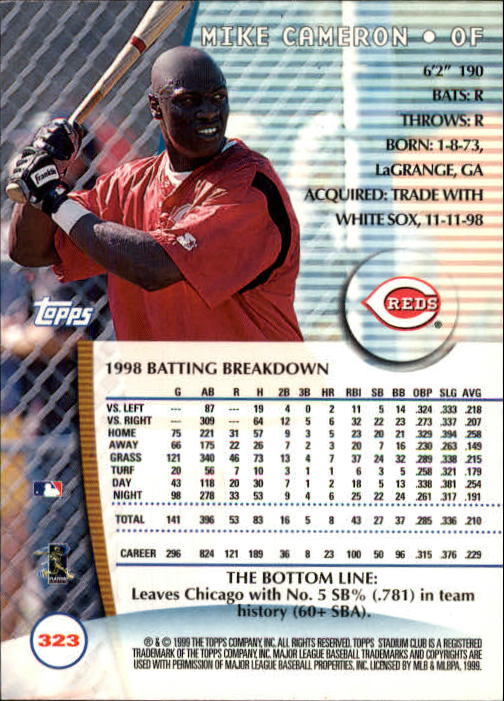 1999 Stadium Club Baseball Part 2 Main Set Card #252-355 - Picture 143 of 207
