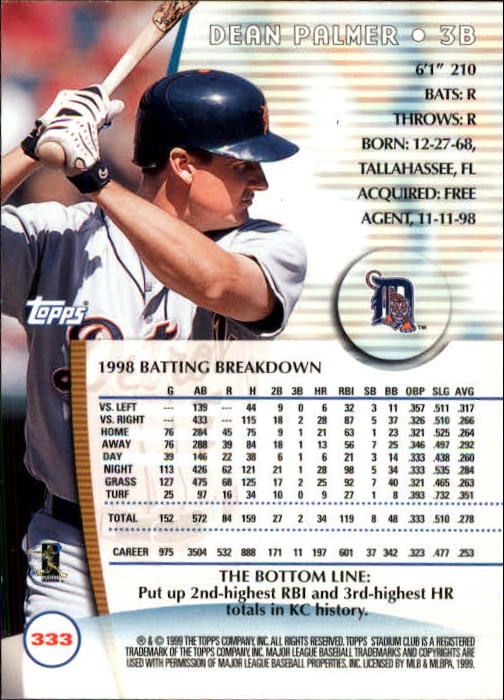 1999 Stadium Club Baseball Part 2 Main Set Card #252-355 - Picture 163 of 207