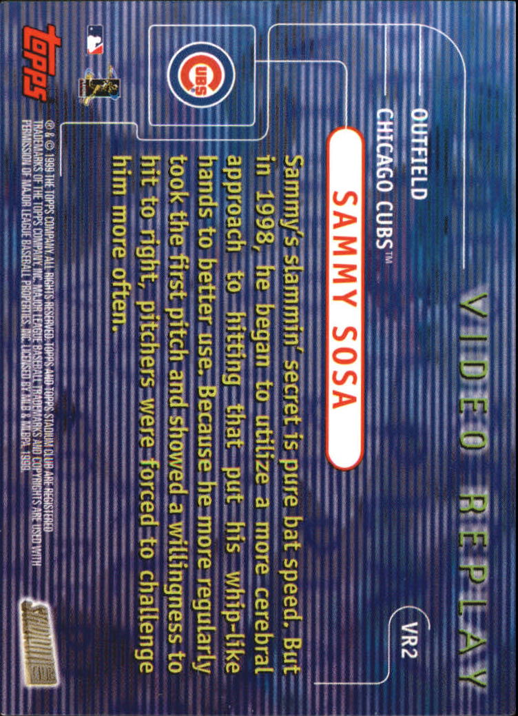 1999 Stadium Club Baseball Part 3 Insert and Parallel Cards - Picture 81 of 85
