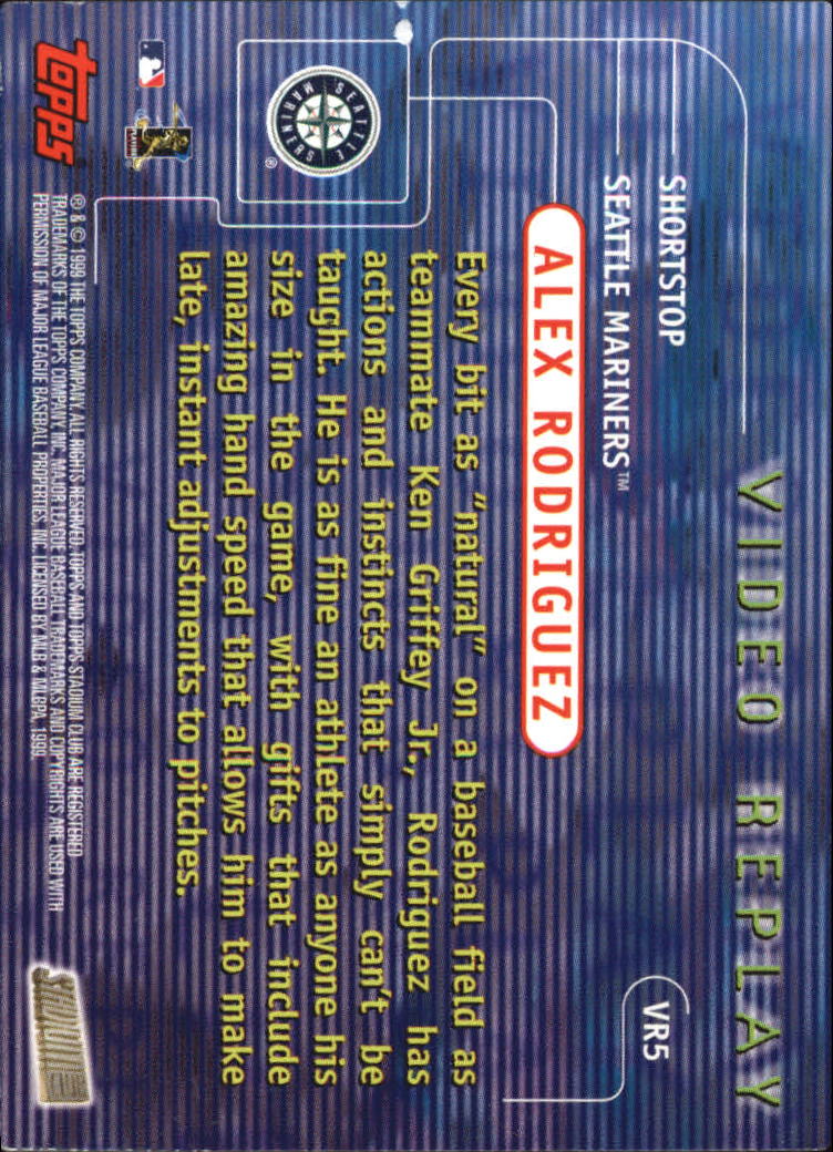 1999 Stadium Club Baseball Part 3 Insert and Parallel Cards - Picture 85 of 85