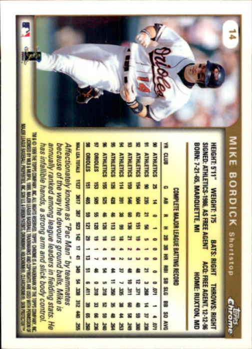 1999 TOPPS CHROME BASEBALL ASSORTED SINGLES U-PICK 2-219 - Picture 12 of 291