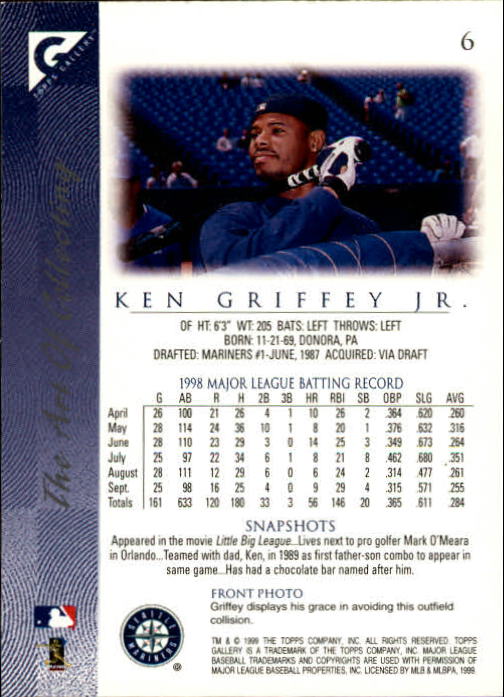 1999 Topps Gallery Baseball - Picture 13 of 323