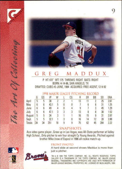 1999 Topps Gallery Baseball - Picture 19 of 323