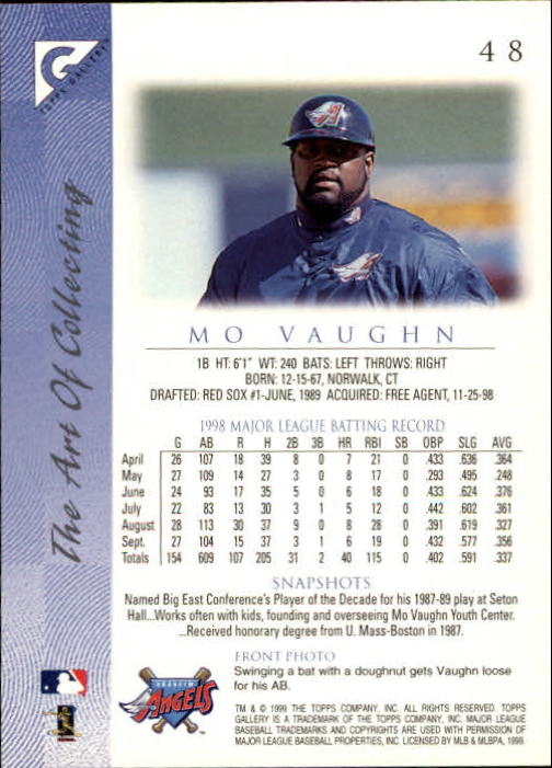 1999 Topps Gallery Baseball - Picture 97 of 323