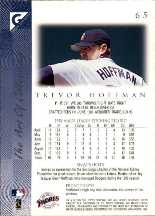1999 Topps Gallery Baseball - Picture 131 of 323