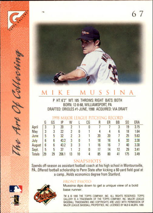 1999 Topps Gallery Baseball - Picture 135 of 323