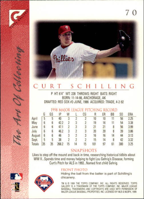 1999 Topps Gallery Baseball - Picture 141 of 323