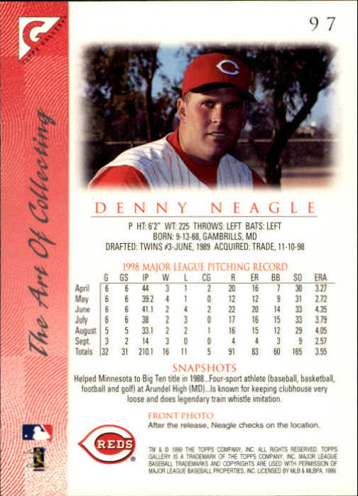 1999 Topps Gallery Baseball - Picture 195 of 323