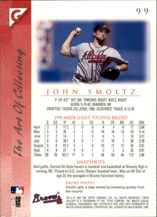 1999 Topps Gallery Baseball - Picture 199 of 323