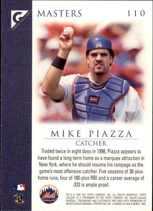 1999 Topps Gallery Baseball - Picture 221 of 323