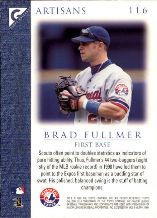 1999 Topps Gallery Baseball - Picture 233 of 323