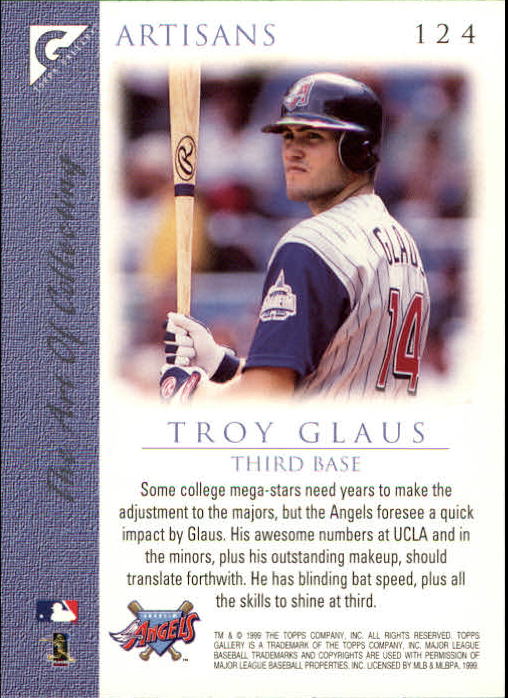 1999 Topps Gallery Baseball - Picture 249 of 323