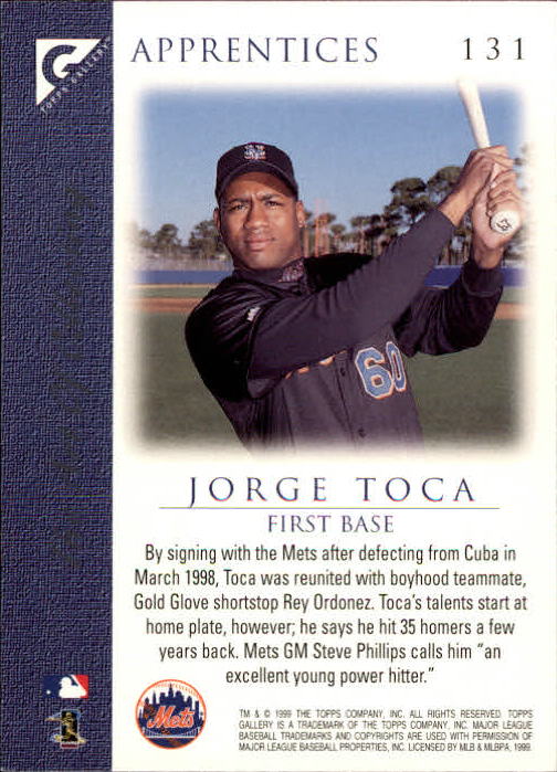 1999 Topps Gallery Baseball - Picture 259 of 323