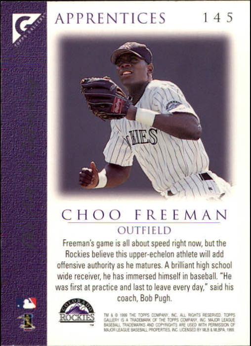 1999 Topps Gallery Baseball - Picture 285 of 323