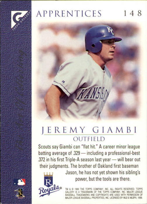 1999 Topps Gallery Baseball - Picture 291 of 323