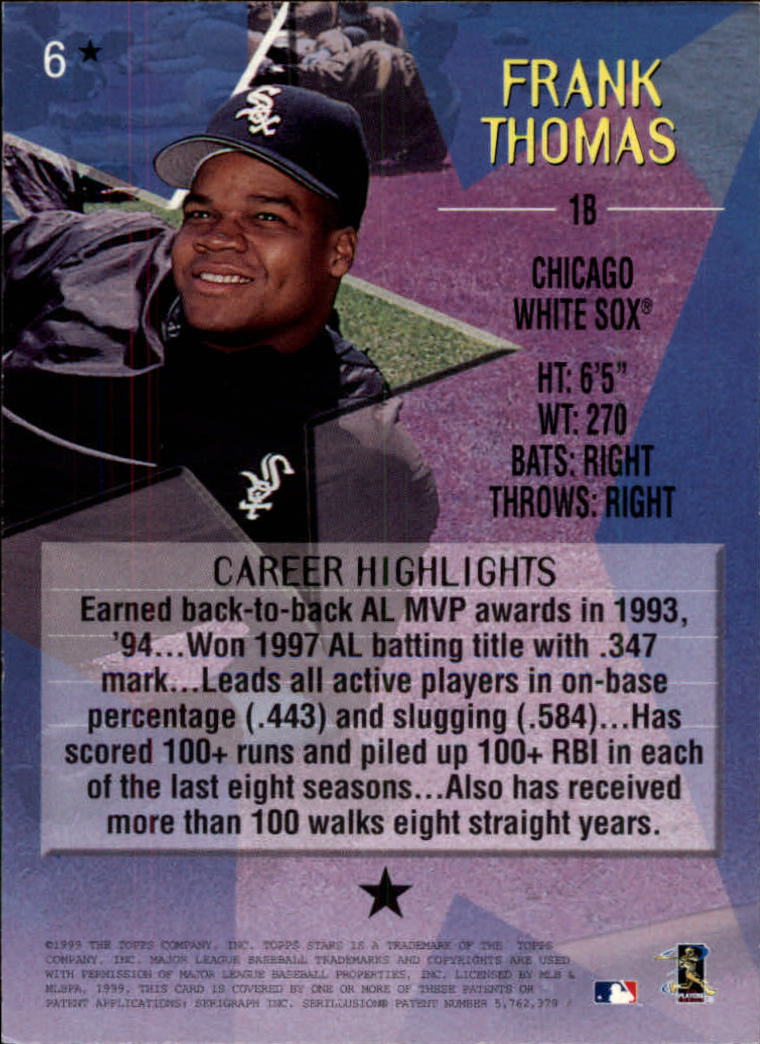 1999 Topps Stars Baseball - Picture 218 of 457