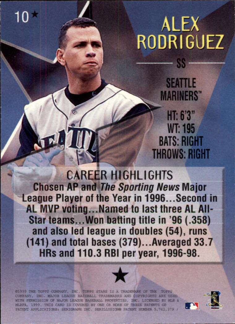 1999 Topps Stars Baseball - Picture 222 of 457