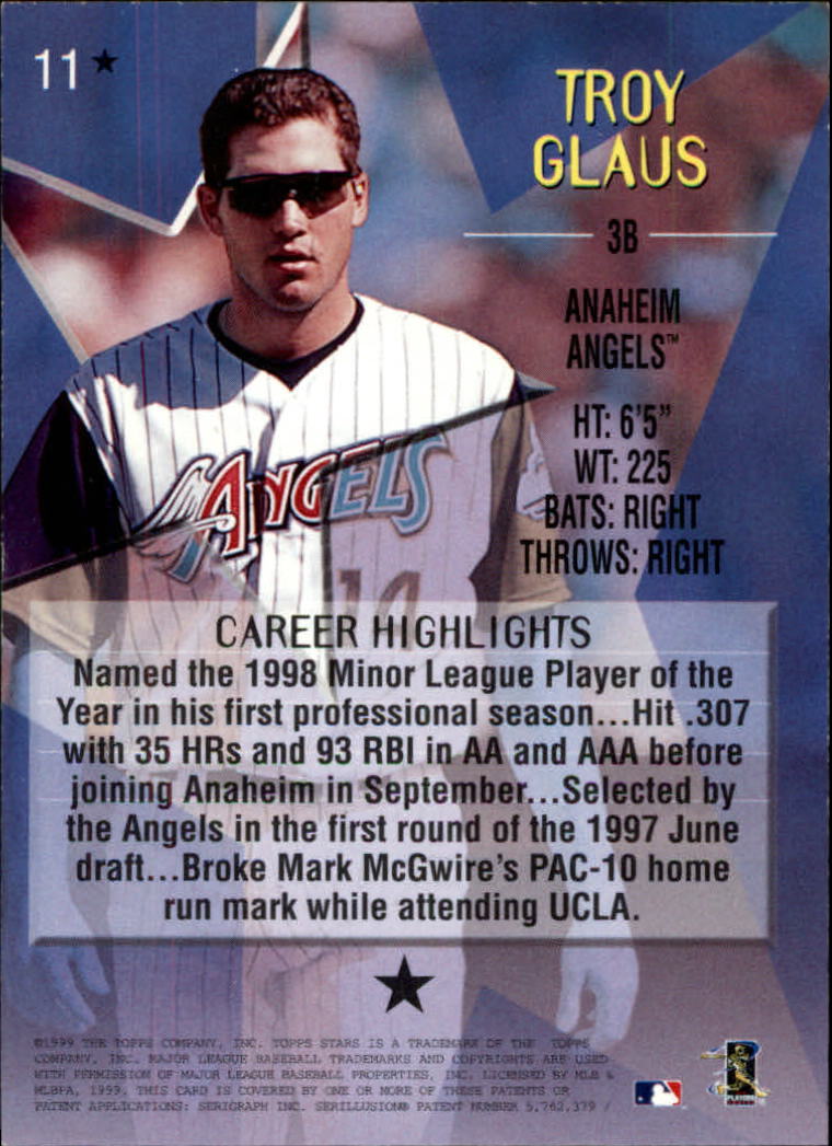 1999 Topps Stars Baseball - Picture 224 of 457