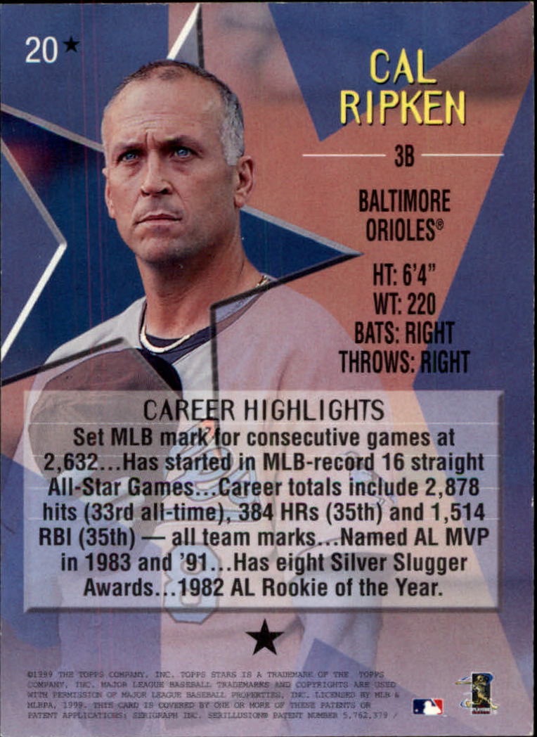 1999 Topps Stars Baseball - Picture 234 of 457