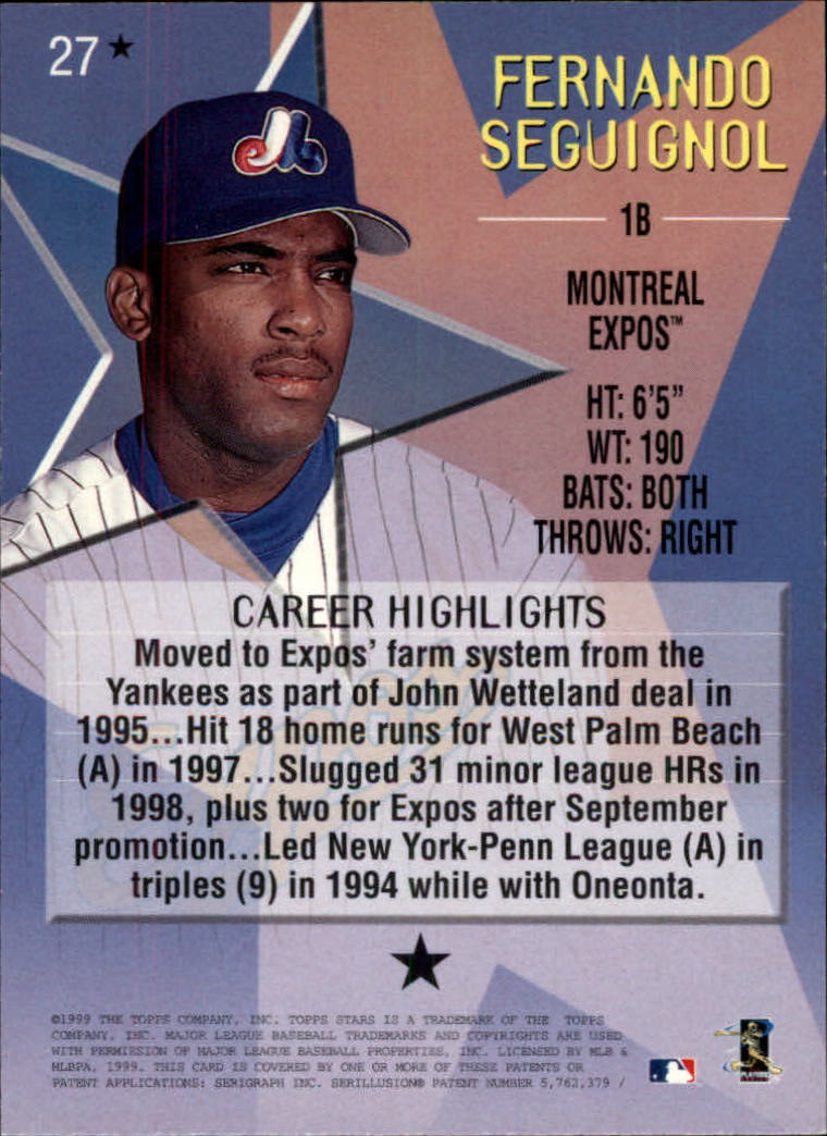 1999 Topps Stars Baseball - Picture 242 of 457