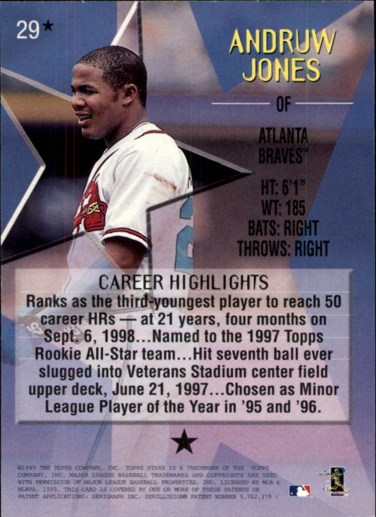 1999 Topps Stars Baseball - Picture 246 of 457