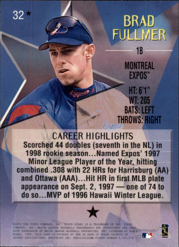 1999 Topps Stars Baseball - Picture 252 of 457