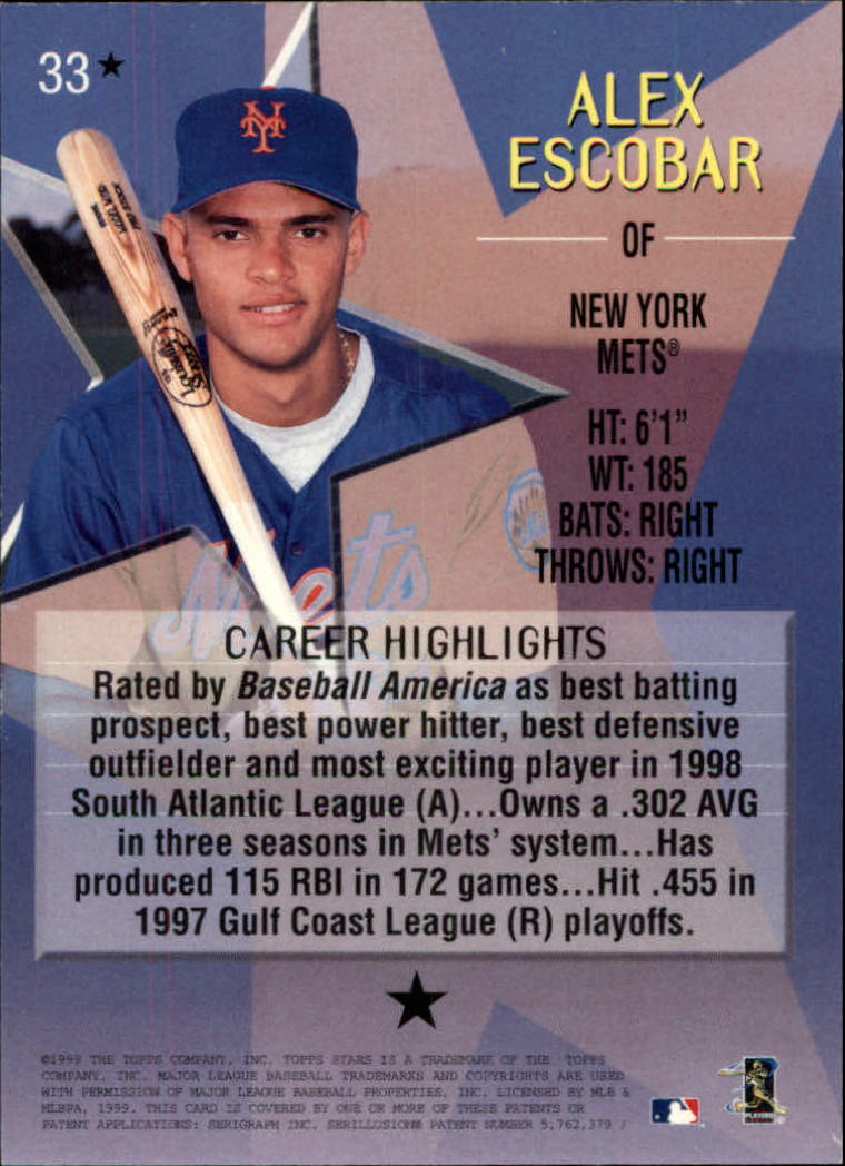 1999 Topps Stars Baseball - Picture 254 of 457