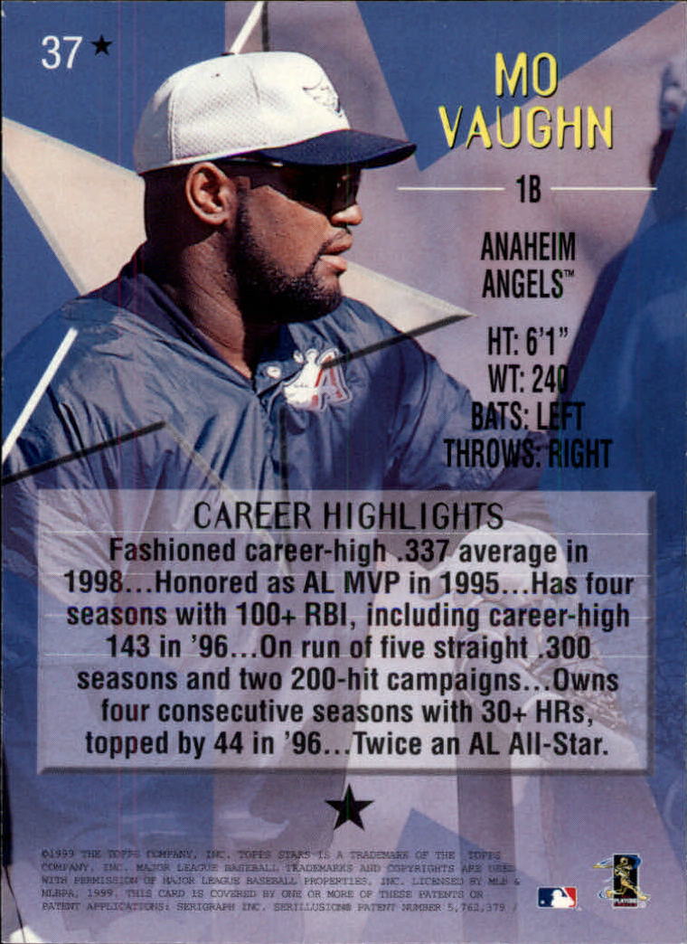 1999 Topps Stars Baseball - Picture 262 of 457