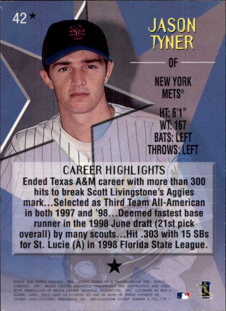 1999 Topps Stars Baseball - Picture 272 of 457