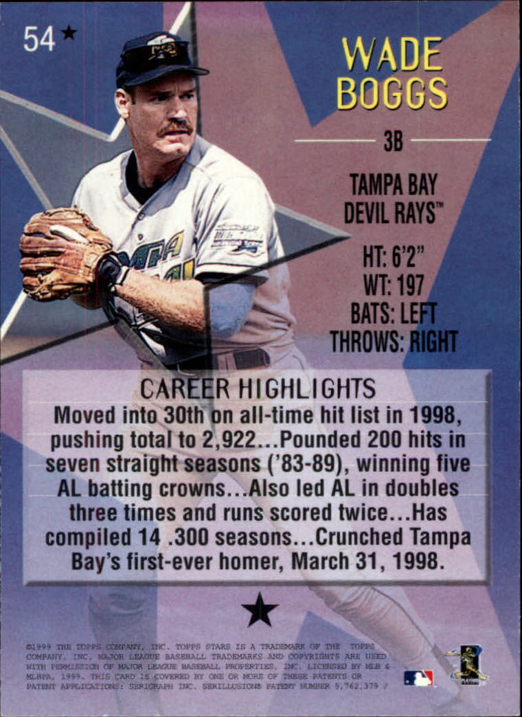 1999 Topps Stars Baseball - Picture 290 of 457