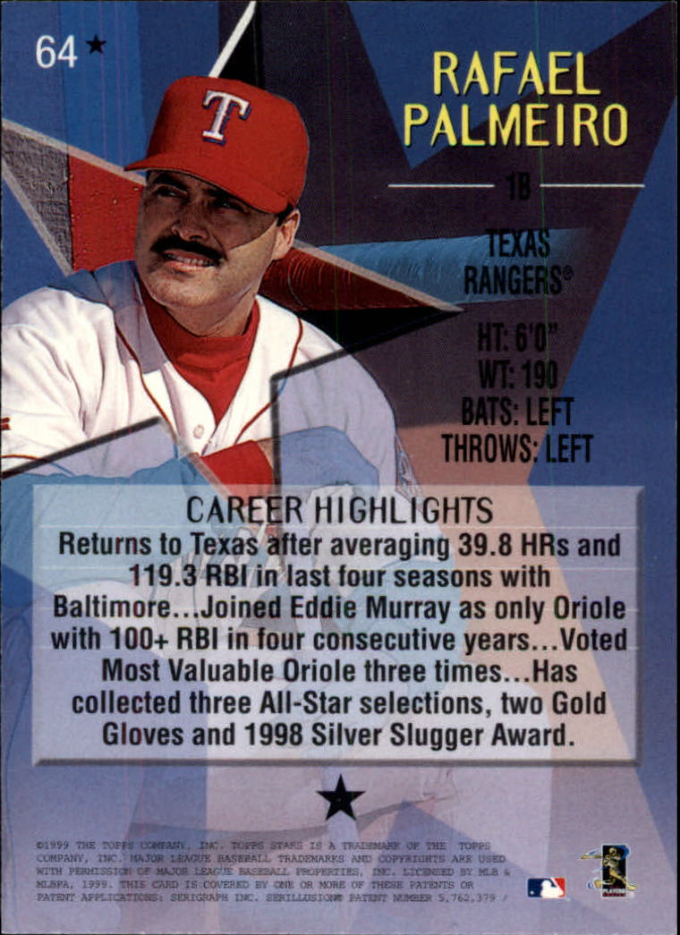 1999 Topps Stars Baseball - Picture 306 of 457