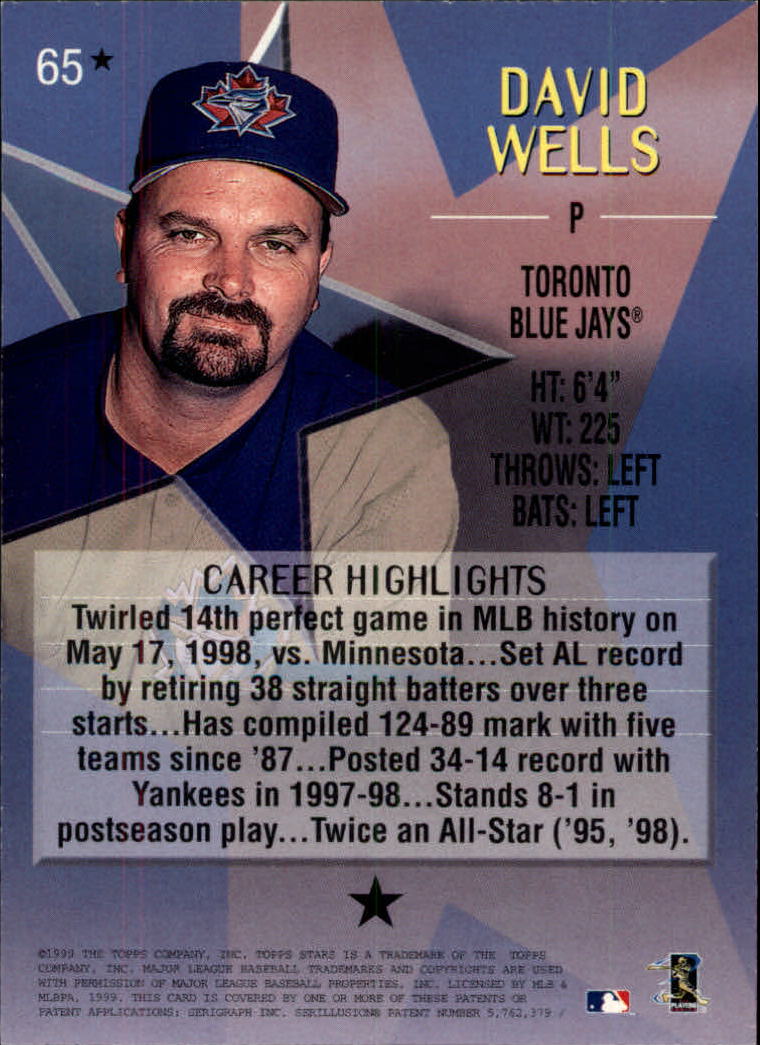 1999 Topps Stars Baseball - Picture 308 of 457