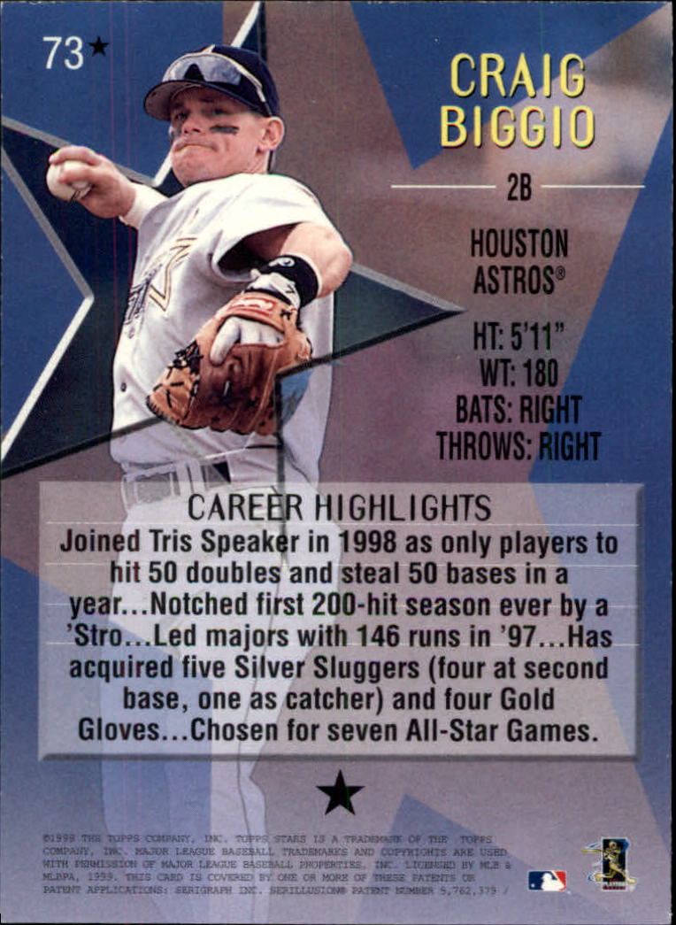 1999 Topps Stars Baseball - Picture 322 of 457