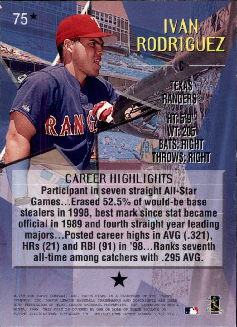 1999 Topps Stars Baseball - Picture 326 of 457