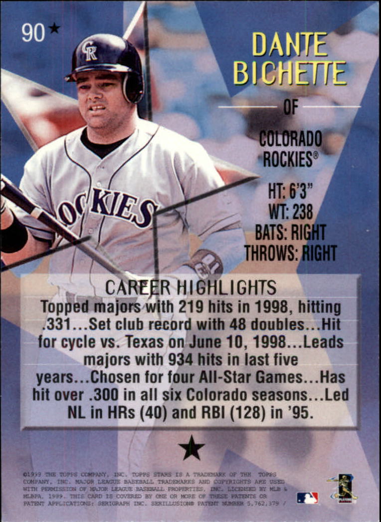 1999 Topps Stars Baseball - Picture 348 of 457