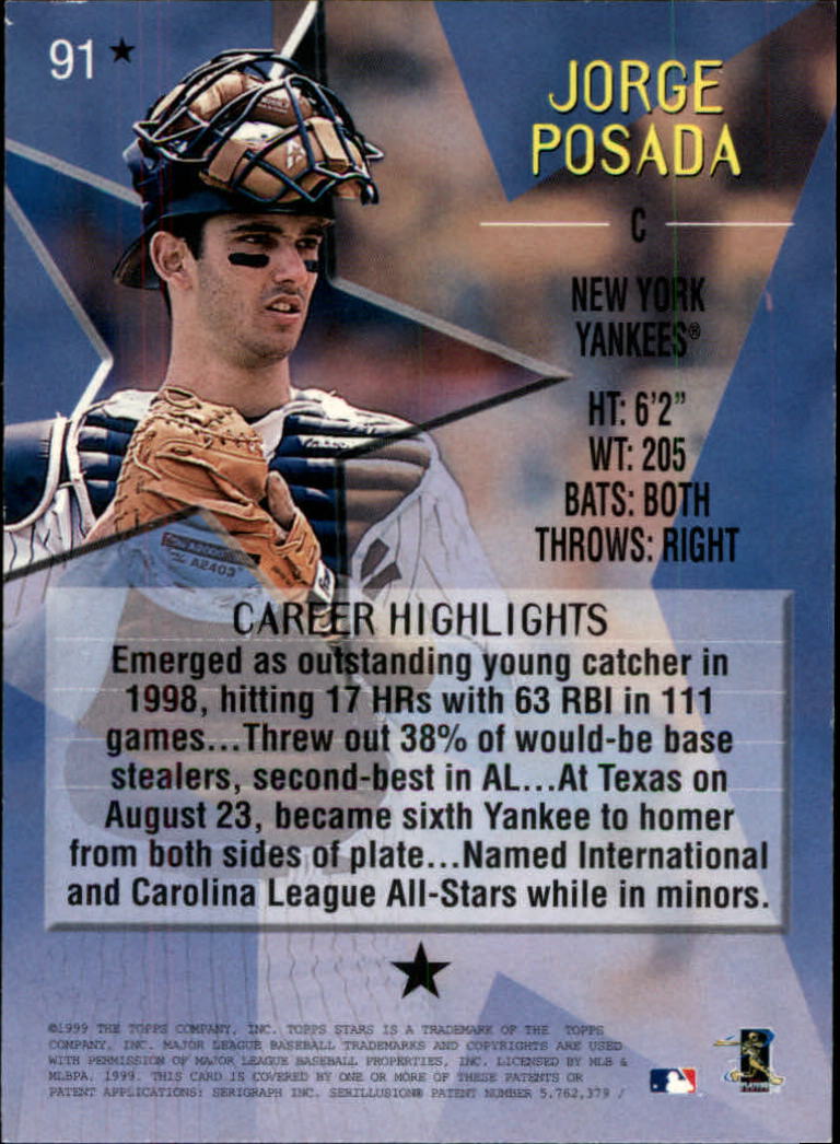1999 Topps Stars Baseball - Picture 350 of 457