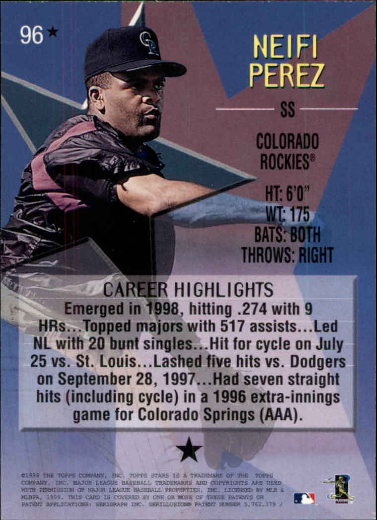 1999 Topps Stars Baseball - Picture 360 of 457