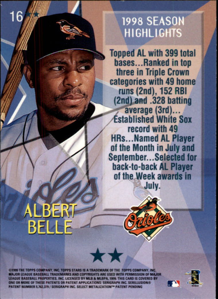1999 Topps Stars Baseball - Picture 401 of 457