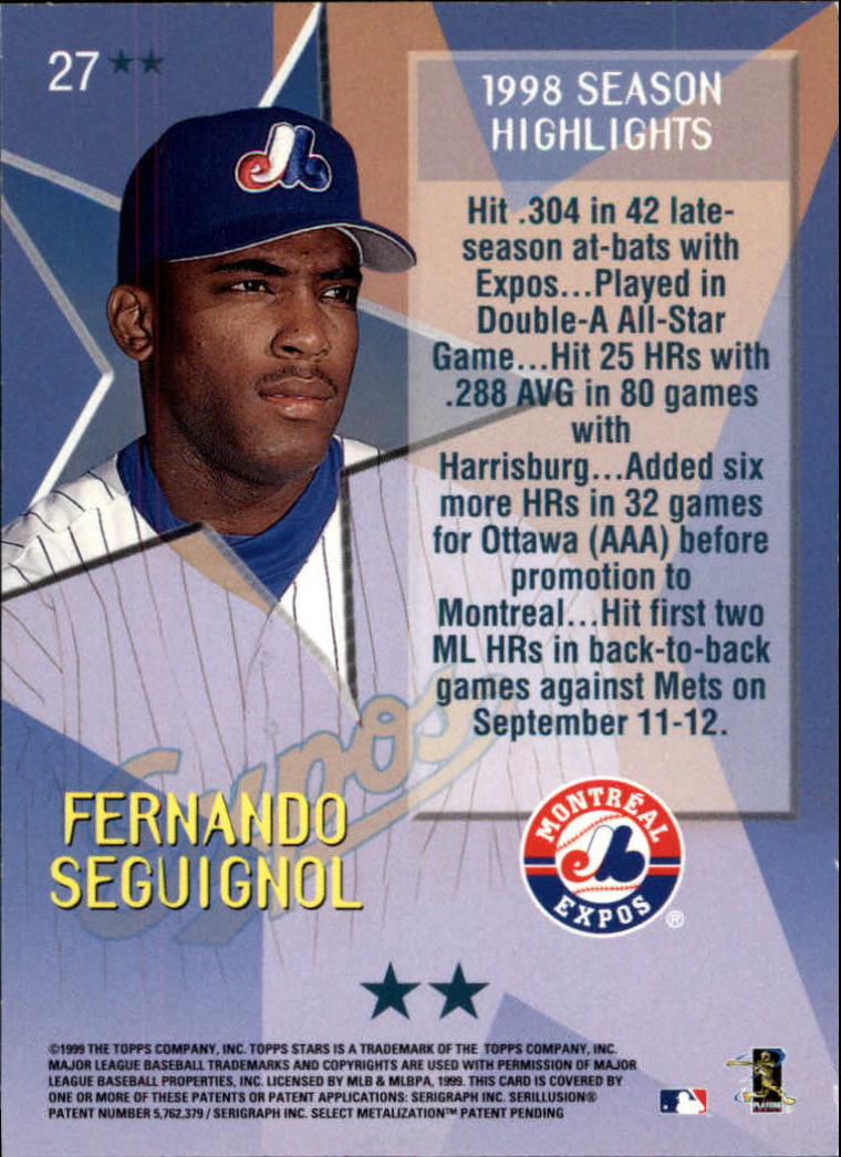 1999 Topps Stars Baseball - Picture 415 of 457