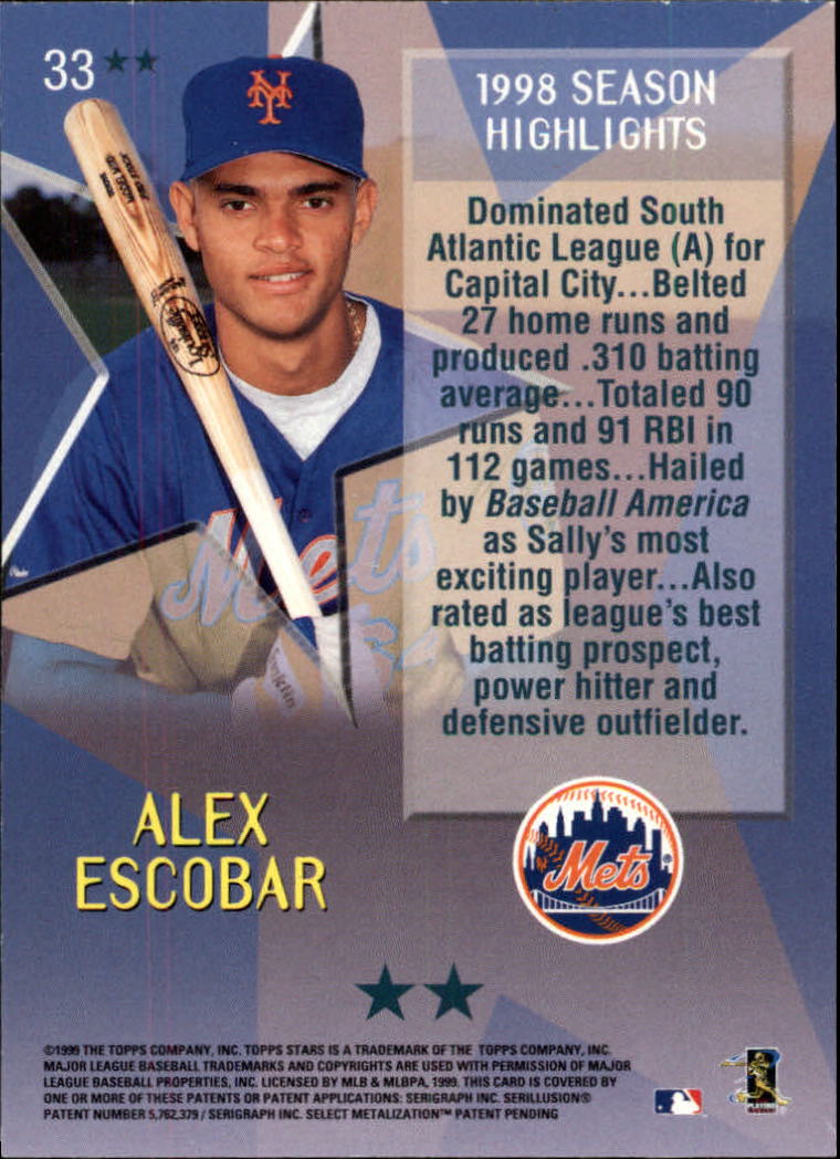 1999 Topps Stars Baseball - Picture 427 of 457