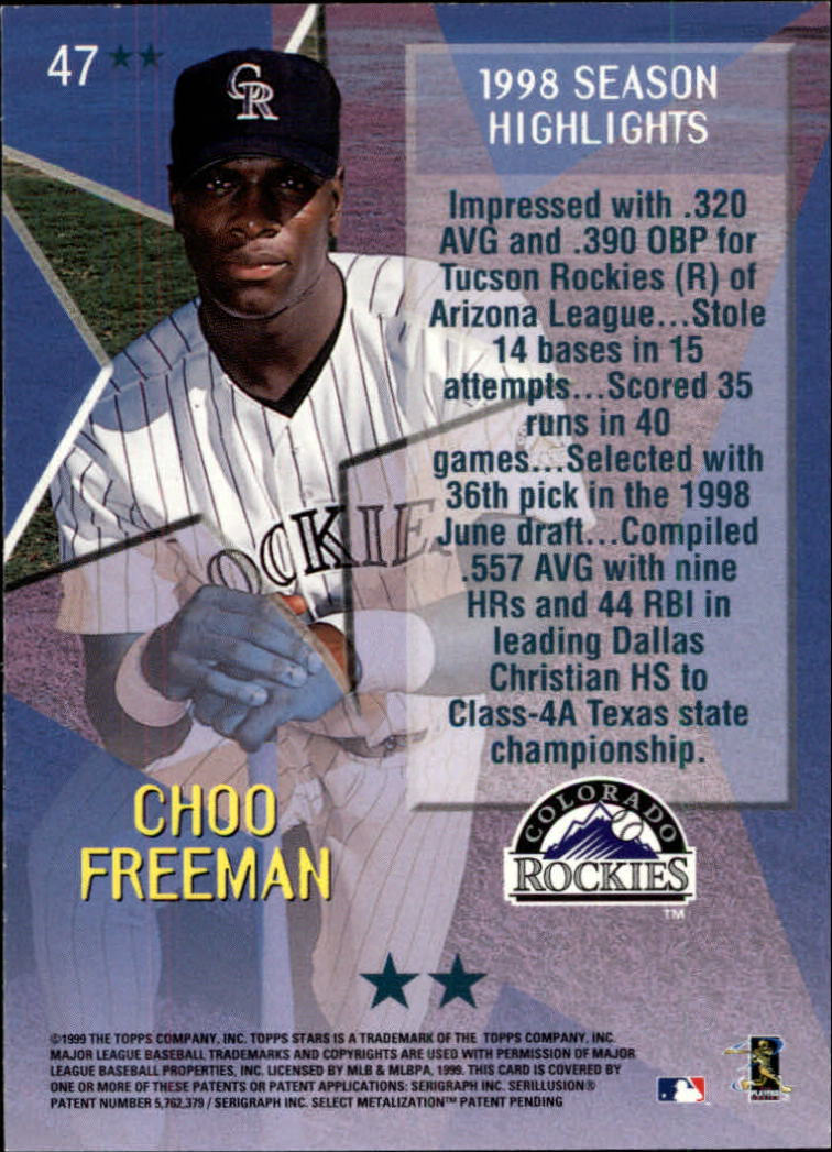 1999 Topps Stars Baseball - Picture 451 of 457