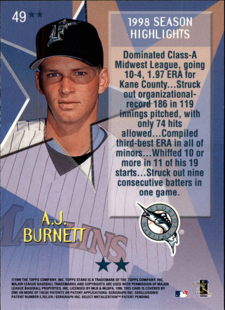 1999 Topps Stars Baseball - Picture 455 of 457