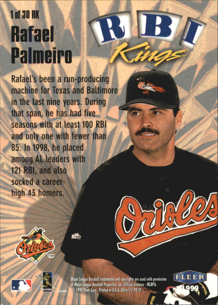 1999 Ultra (Fleer) Baseball "Insert" Cards - Picture 3 of 93