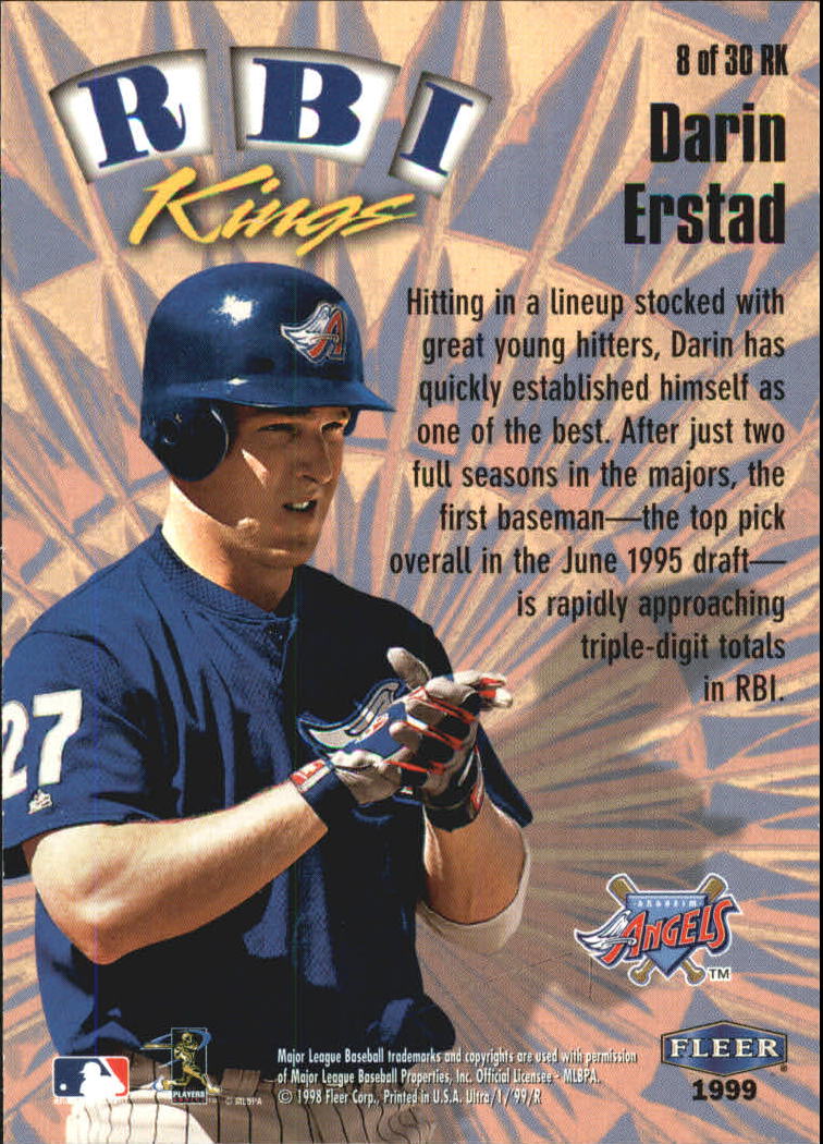 1999 Ultra (Fleer) Baseball "Insert" Cards - Picture 11 of 93