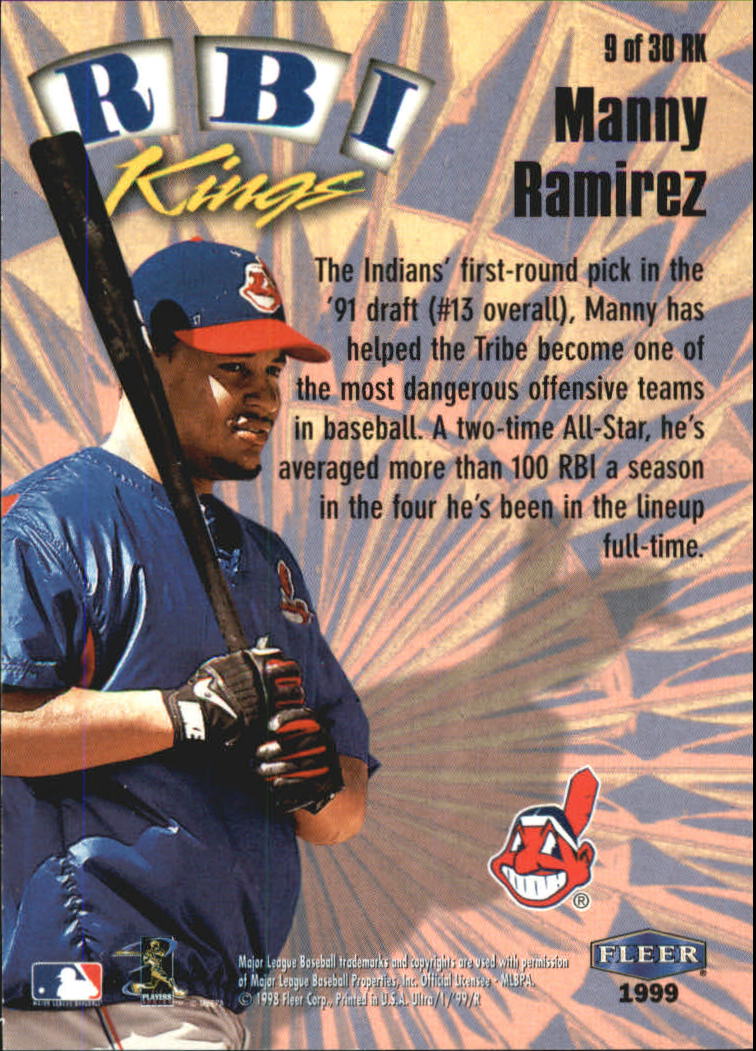 1999 Ultra (Fleer) Baseball "Insert" Cards - Picture 13 of 93